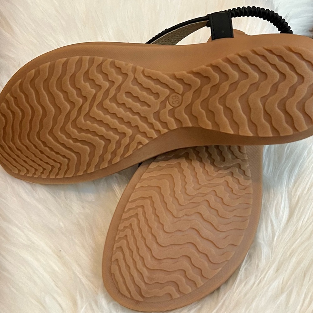 Black Sandals New size 8.5 - Picture 10 of 12